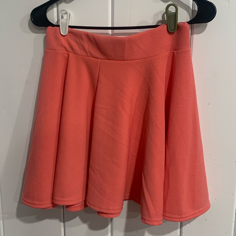Urban Coco Bright Pink Circle/Skater Skirt